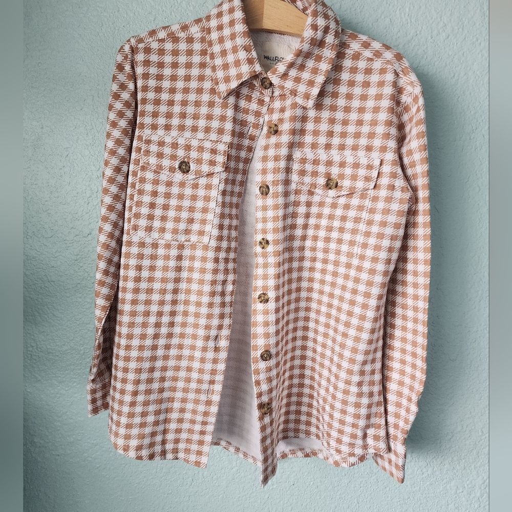 Wallflower button front shirt